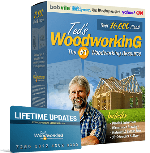 Ted's Woodworking — 16,000 plans and projects